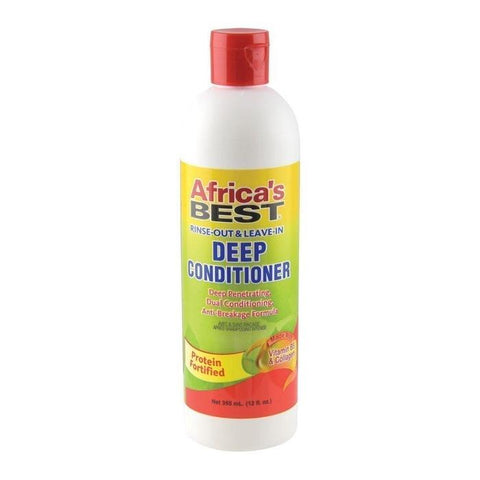 AFRICAS BEST - RINSE OUT & LEAVE IN DEEP CONDITIONER 355ML