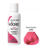 ADORE: SEMI PERMANENT HAIR COLOR DYE – FRUIT PUNCH 191 118ML