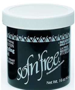 Sof N Free Styling Gel Black 454g