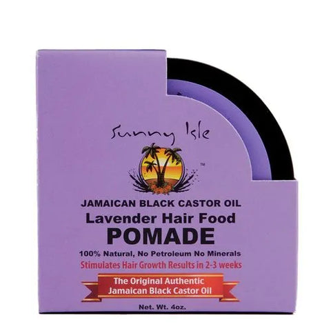 Sunny Isle Jamaican Black Castor Oil Lavender Hair Food Pomade 118ml