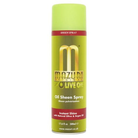 Mazuri Original Olive Moroccan Oil Sheen Spray 500ml