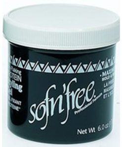 Sof N Free Styling Gel Black 170g