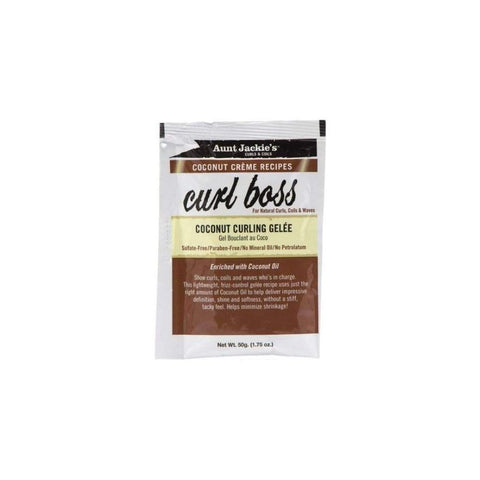 AUNT JACKIE’S - COCONUT CURL BOSS GELEE 1.75OZ SACHETS