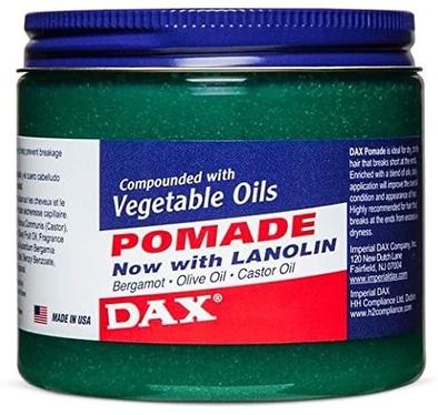 DAX VEGETABLE OIL BERGAMONT POMADE