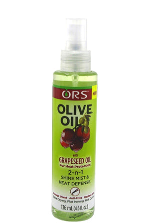 ORS Grape Seed Oil 2in1 Heat Spray 136ml