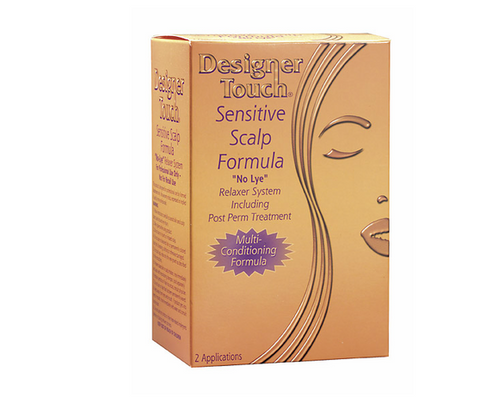 DESIGNER TOUCH - SENSITIVE SCALP FORMULA NO-LYE RELAXER 2 APPLICATION KIT