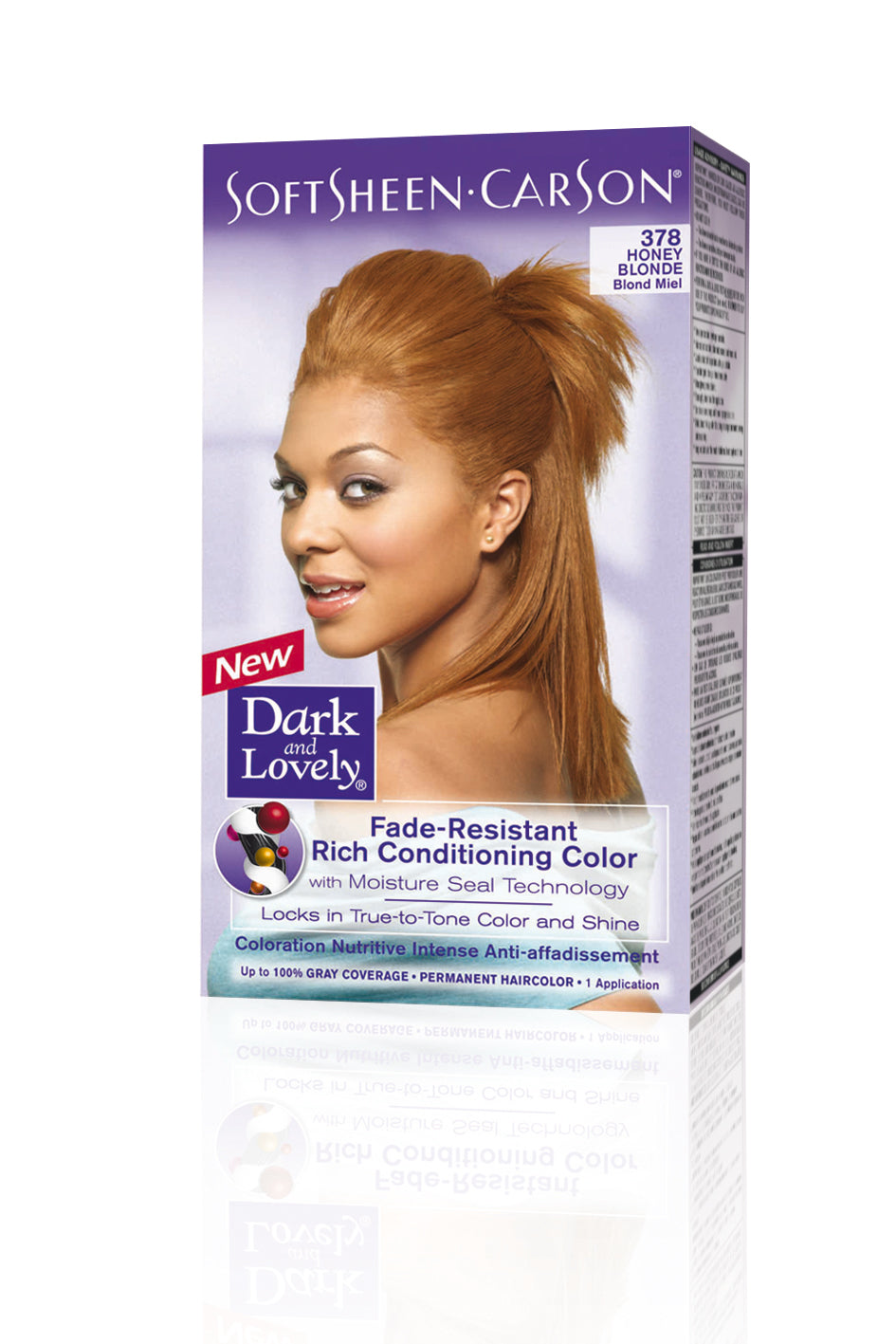 Dark and Lovely Fade Resistant Rich Conditioning Color, No. 378, Honey  Blonde 1 Each 