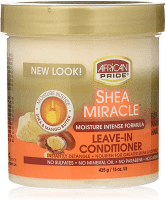 AFRICAN PRIDE - SHEA BUTTER MIRACLE MOISTURE INTENSE LEAVE-IN CONDITIONER  425G